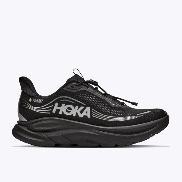 HOKA Clifton 11 GORE-TEX męskie wodoodporne buty do biegania Black/Black