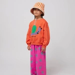 BOBO CHOSES Bawełniana Bluza Funny Snail sweatshirt