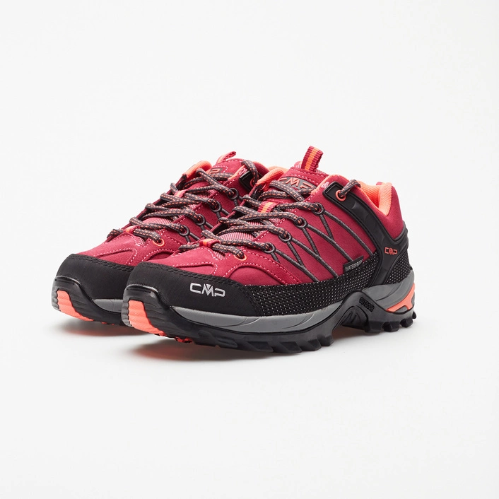 CMP RIGEL LOW WMN TREKKING SHOES WP MAGENTA/ANTHRACIT