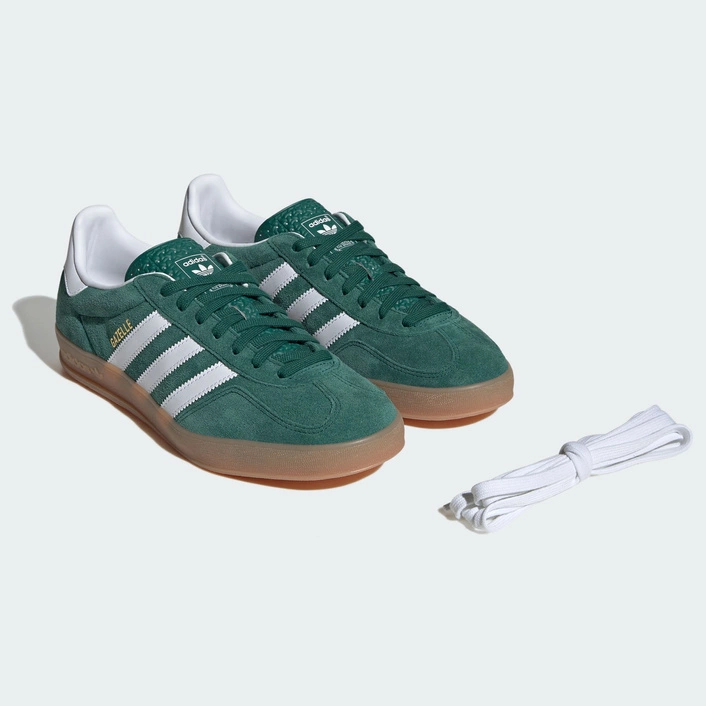 Adidas GAZELLE INDOOR Collegiate Green / Cloud White / Gum JI2062
