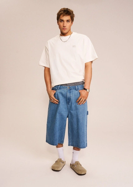 Koszulka męska Coalition CLTN T LABEL – off white