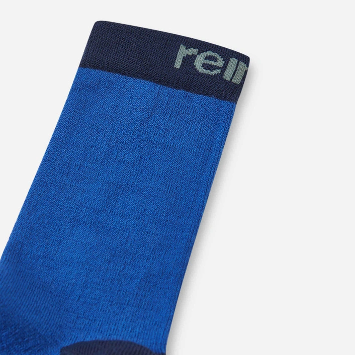 Reima skarpety wełniane dziecięce Parit 2-pack granatowe 5300309A