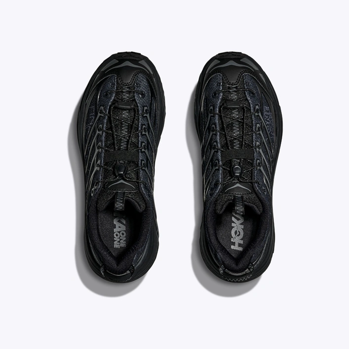 HOKA Mafate Three2 Wordmark unisex sneakersy Black/Outer Orbit