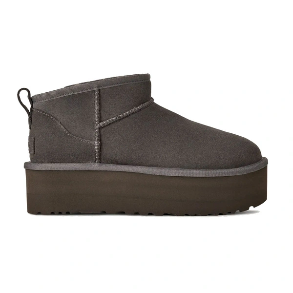 UGG W Classic Ultra Mini Platform Charcoal 1135092-CHRC