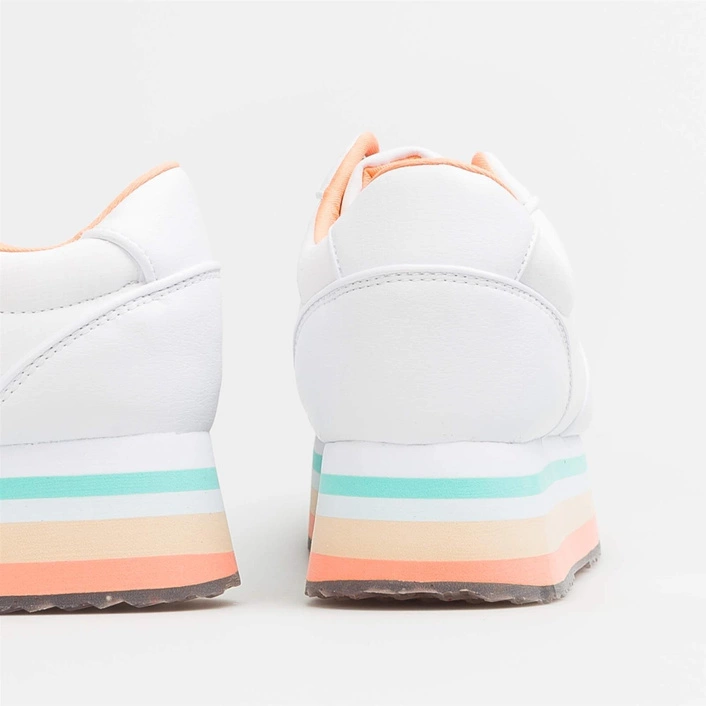 Tommy Hilfiger WMNS Piped Flatform Sneaker White