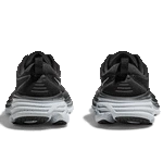 Hoka WOMEN'S BONDI 8 BLACK/WHITE