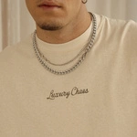 Kaotiko T-shirt Camiseta Luxury Chaos Organic Cotton Ivory AR017-01S-G002