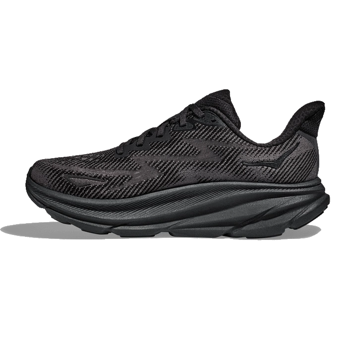 Hoka MEN'S CLIFTON 9 BLACK/BLACK