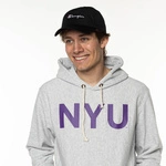 Champion Hooded Sweatshirt GREY NYU