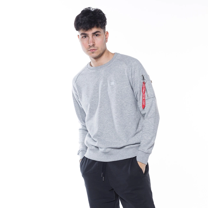 Alpha Industries X-Fit Sweat grey heather