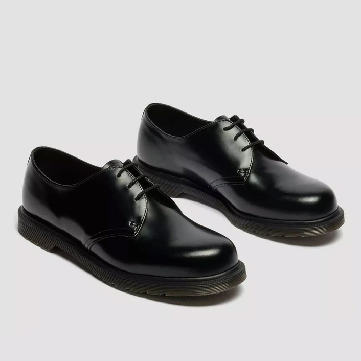 Dr. Martens półbuty Mayfare Polished Smooth czarne męskie 42863001