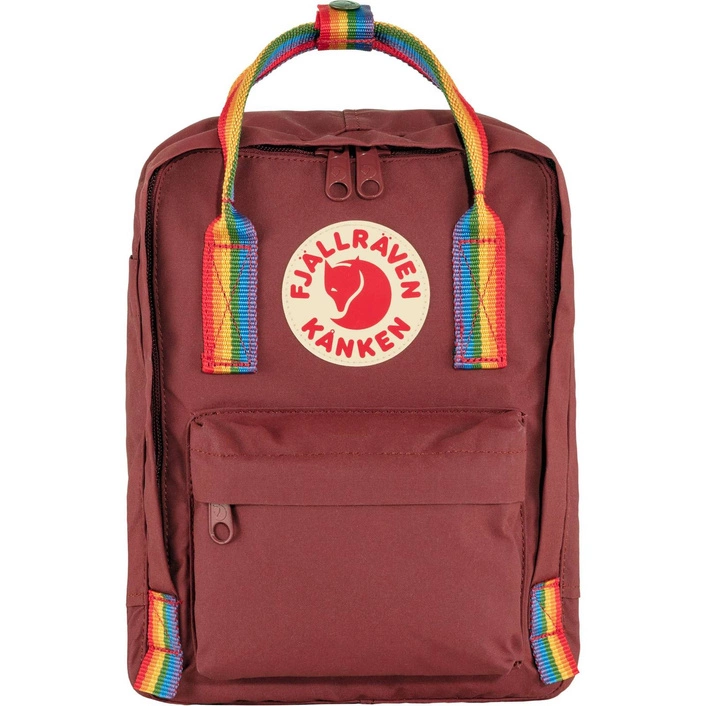 Fjallraven PLECAK KÅNKEN RAINBOW MINI OX Red-Rainbow Pattern