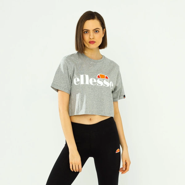 Ellesse Women's ALBERTA CROP TEE Grey