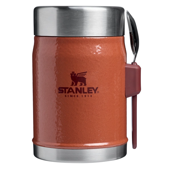 Stanley Termos obiadowy ze sztućcem Classic 0,4 L Hammertone Clay Hammertone Clay