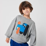BOBO CHOSES Doggy Mate sweatshirt Grey