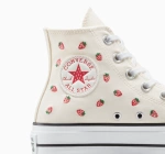 Converse Chuck Taylor All Star Lift Platform Embroidered Strawberries A14934C