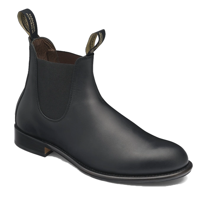 Blundstone 152 - Czarne skórzane sztyblety męskie premium