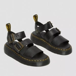 Dr. Martens sandały na platformie Gryphon Quad czarne damskie 25720001