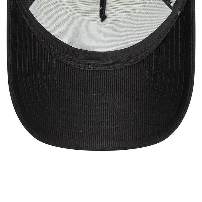 New Era Multi Character Looney Tunes Daffy Duck and Bugs Bunny Black A-Frame Trucker Cap