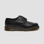 Dr. Martens półbuty brogue 3989 Yellow Stitch Smooth czarne męskie 22210001