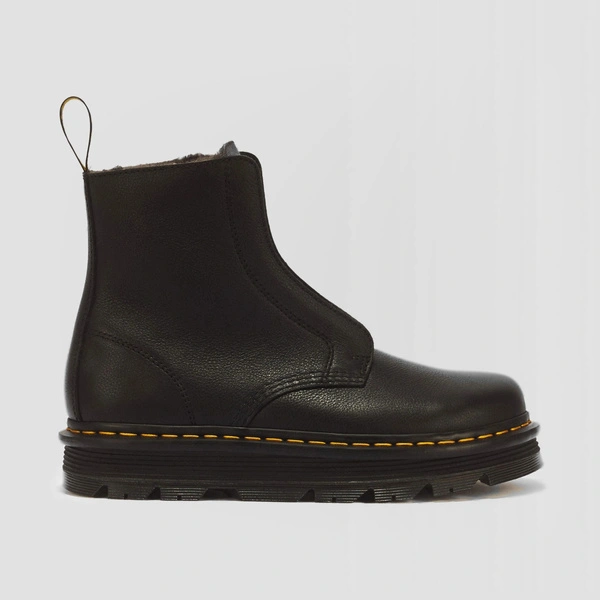 Dr. Martens buty zimowe wsuwane Zebzag Laceless ocieplane czarne 43579001