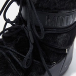 ŚNIEGOWCE MOON BOOT CLASSIC LOW FAUX FUR BLACK 14093900 001
