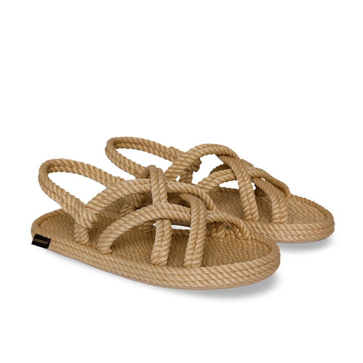 Bohonomad Bodrum Rope Sandal - Beige