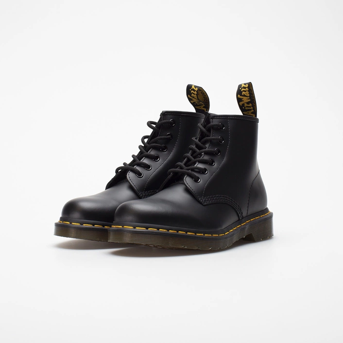 Dr. Martens glany 101 Yellow Stitch Smooth czarne 26230001