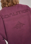 Bluza męska Coalition CLTN WASHCREW – śliwka