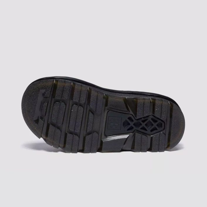 Dr. Martens sandały na platformie Zebzag zamszowe pudroworóżowe damskie 42689650
