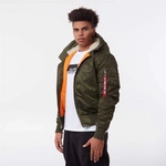 Alpha Industries MA-1 Hooded DARK GREEN