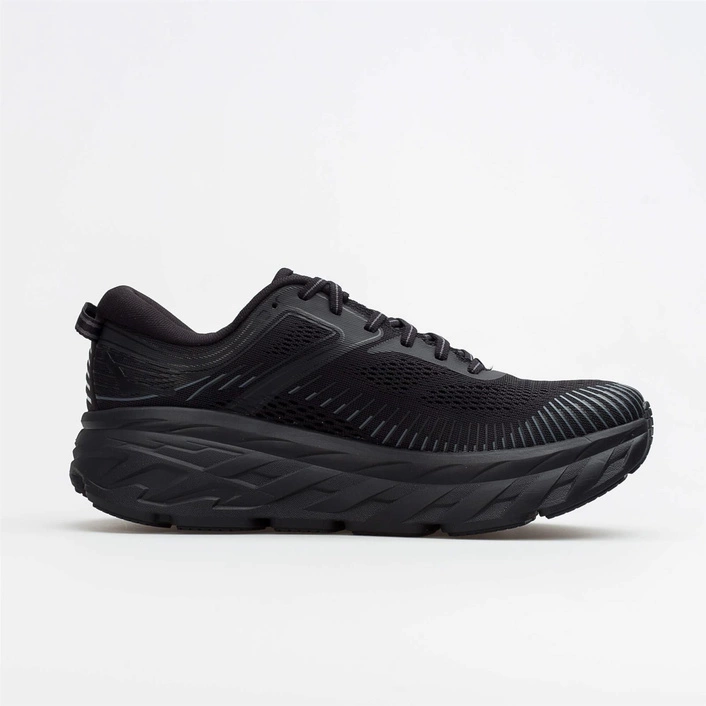 HOKA Bondi 7 męskie buty do biegania Black / Black