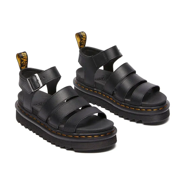 Dr. Martens sandały na platformie Blaire Athena czarne 31520001