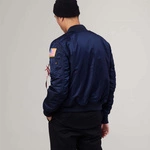 Alpha Industries MA-1 VF NASA REP. BLUE