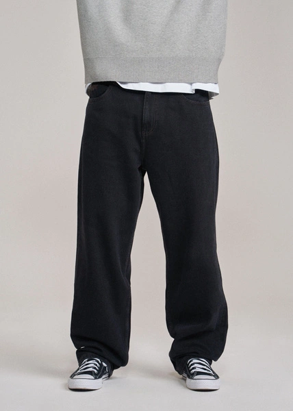 Jeansy męskie Coalition CLTN BAGGY 265 – czarny