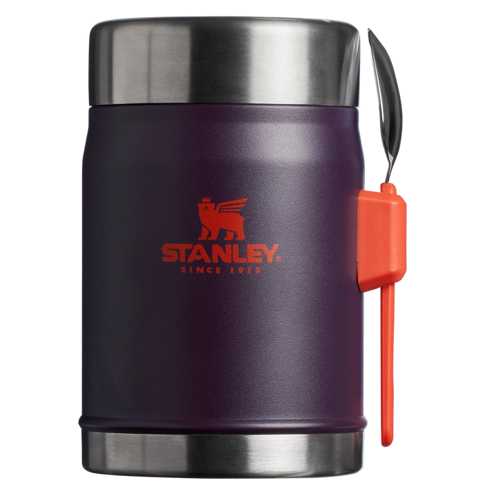 Stanley Termos obiadowy ze sztućcem Classic 0,4 L Plum