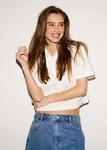 Koszulka polo damska Coalition CLTN POLO – off white