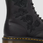 Dr. Martens 1460 Vonda Mono Floral Rose Leather Lace Up Boots 24985001