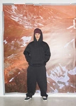 Bluza męska z kapturem Coalition CLTN HOOD – czarny