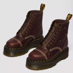 Dr. Martens glany na platformie Sinclair Flower Grizzly ciemnobrązowe damskie 42818200