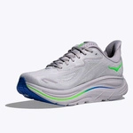 HOKA Clifton 10 męskie buty do biegania Ash Grey / Neon Green