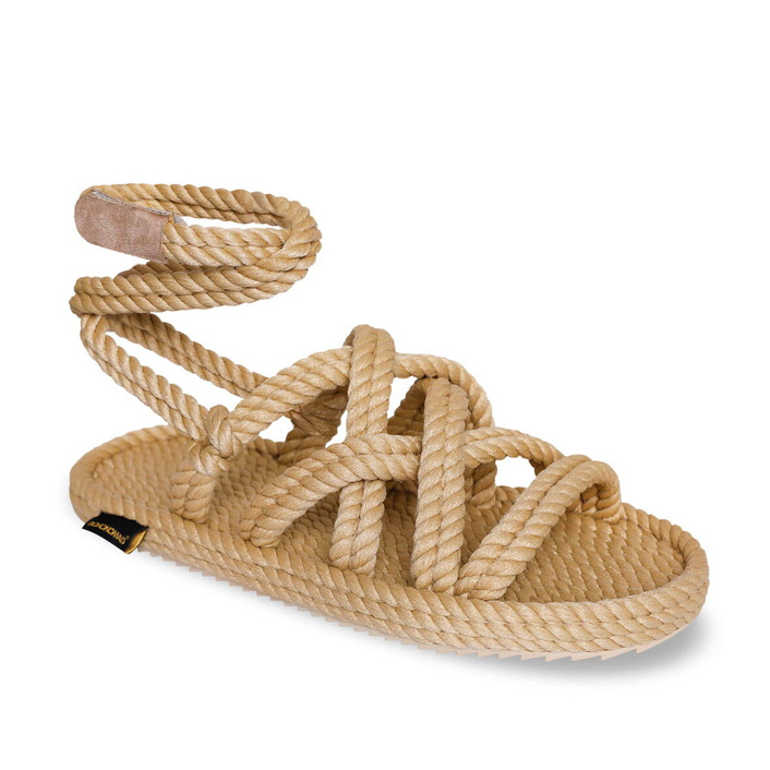 Bohonomad Roma Rope Sandal - Beige