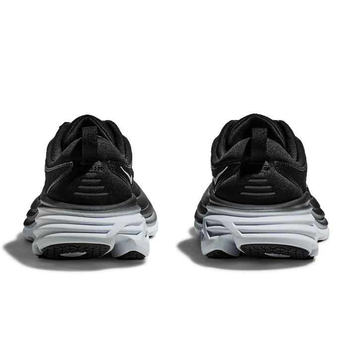 Hoka MEN'S BONDI 8 BLACK/WHITE
