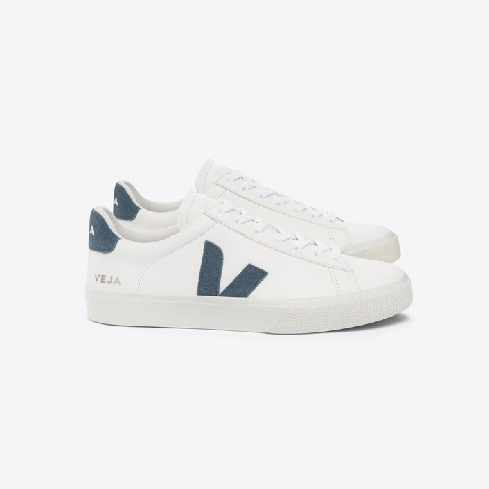 Veja CAMPO CHROMEFREE LEATHER WHITE CALIFORNIA