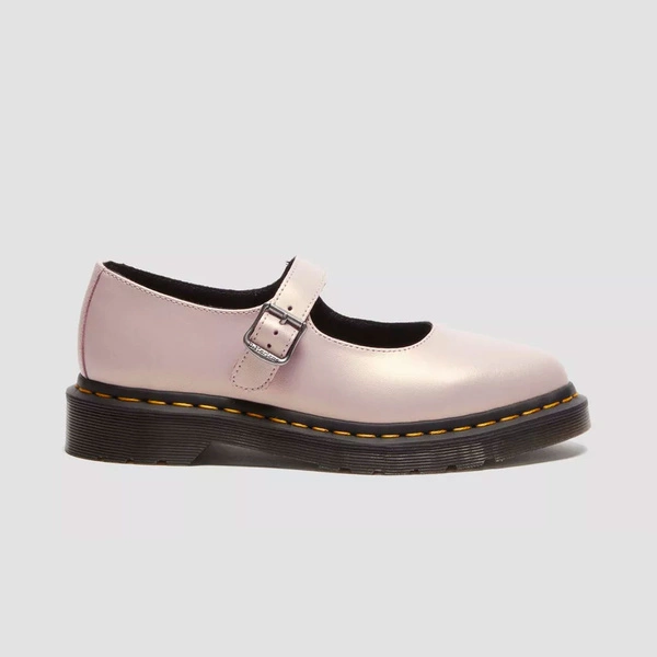 Dr. Martens baleriny Mary Jane Elphie II perłowe pudroworóżowe damskie 41092650