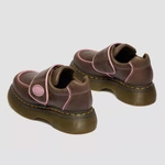 Dr. Martens półbuty na rzep Buzz Strap Wyoming ciemnobrązowe damskie 42845200