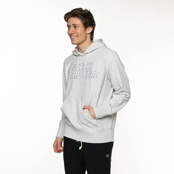 Champion Hooded Sweatshirt GREY NORTH CAROLINA