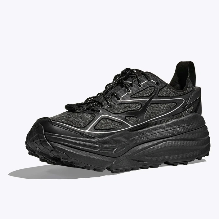 HOKA Stinson One7 unisex sneakersy Grout / Silver