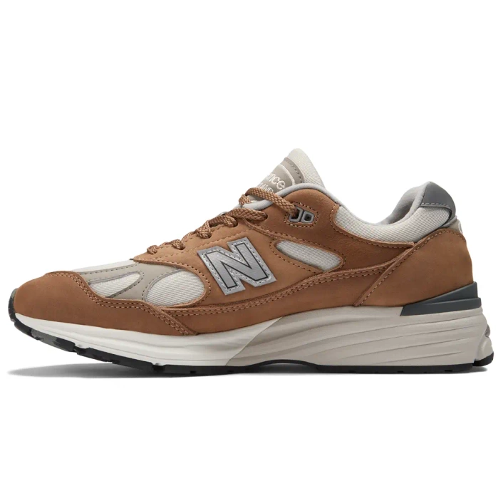 New Balance Buty Sneakersy Męskie 991 U991TB2 Brązowe