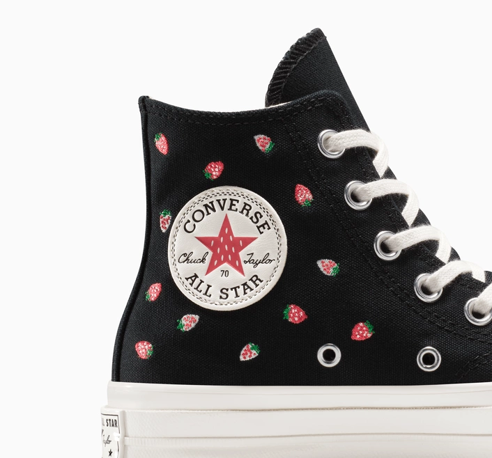 Converse Chuck 70 Embroidered Strawberries A14944C